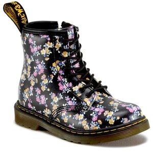 Dr. Martens floral pattern boots size 9